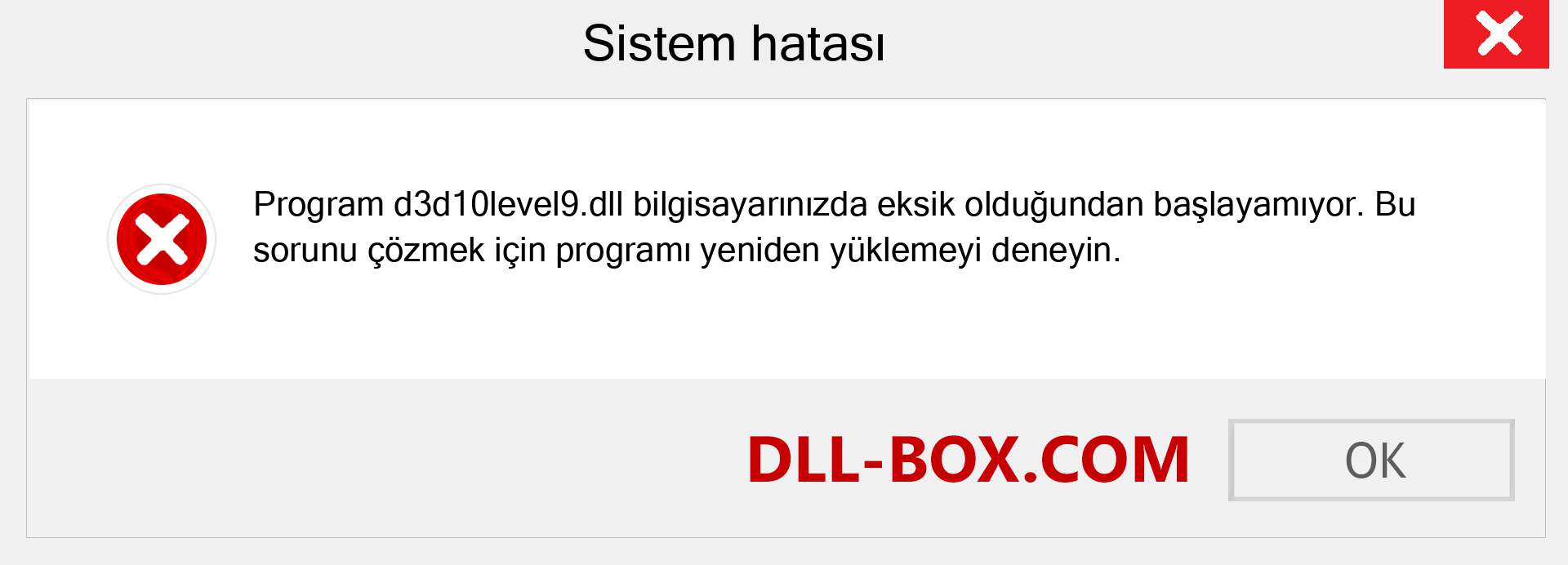 d3d10level9.dll dosyası eksik mi? Windows 7, 8, 10 için İndirin - Windows'ta d3d10level9 dll Eksik Hatasını Düzeltin, fotoğraflar, resimler